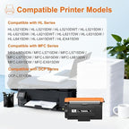 VLOVEINK TN920XL TN920 Toner Cartridge Compatible Replacement for Brother TN920XL TN920 TN920UXXL TN920XXL Work with HL-L6210DW MFC-L5915DW HL-L6210DWT HL-L5210DWT MFC-L5710DW, 4 Pack (with Chip)