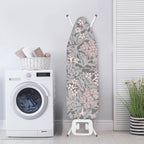 ZCFYGDX William Morris Prints Ironing Board Cover Decor, Resist Scorching & Staining, Easy Install Resistant Elastic Edges,3 Nylon Buckle Fasteners Straps,Relaxing Breathable Ironing Experience S