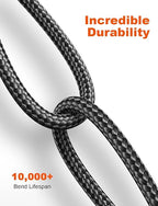 VANAUX Toslink to Mini Toslink Optical Audio Cable 24K Gold-Plated Digital S/PDIF Fiber Optic Cables for Home Theater, Sound Bar,TVs/Amplifiers/Hi-Fi Systems (Mini Toslink to Toslink, 5ft/1.5m)