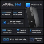 Dell Pro Slim QCS1250 Business Desktop, New OptiPlex Version, Ultra-Quiet Design, Dual 4K Monitor Support, USB-C, Windows 11 (Intel i7-14700, 64GB RAM | 1TB SSD)