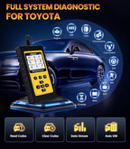 OBDMATE OBD2 Scanner for Toyota/Lexus/Scion, OM701 All Systems Diagnostic Tool with 15+ Resets (Oil/ETC/EPB/ABS/SAS/BAT Register...), Full OBDII Functions Read&Erase Fault Codes, Free Software Update
