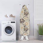 ZCFYGDX Elastic Ironing Board Covers Standard Size, William Morris Prints Ironing Board Straps/Cover and Fastener 15x54 Inch, Strongly Breathable and Doesn't Retain Moisture, Easy Installation