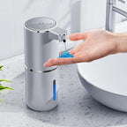 Amyzavls Automatic Liquid Soap Dispenser,380ml Wall Mount Touchless 4 Gear Adjustable Electric Liquid Soap Dispenser,USB Rechargeable with Sensor for Bathroom,Kitchen,Office