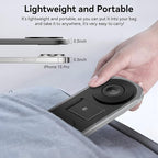 3 in 1 Fast Wireless Charger Stand for iPhone, Foldable Travel Charging Station for Magsafe for iPhone 17/Air/16/15/14/13/12 Series, Apple Watch Serie, AirPods pro/2/3/4, 2025 Christ mas Gifts (Black)