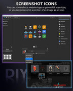 GuileKeys Stream Controller, Stream Deck with 15 Macro Keys Customizable, Gaming Macro Keypad with Trigger Actions in OBS/Twitch/YouTube/Streamlabs/Discord/Zoom, Compatible with Mac/PC, Foldable Stand