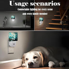 FSHVQKD Blossoming Almond Tree Night Light,Plug-in Nightlights Auto Sensor Night Lamp Dusk to Dawn Lamp Home Decor for Nursery Children Girls Boys