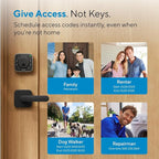 ULTRALOQ Bolt NFC, World's First Smart Lock with Apple Home Key and Android NFC Tap to Unlock, Built in Wi-Fi Deadbolt, Remote Control, Works with HomeKit, Alexa, Google, 1 Year Battery, BHMA Cert.
