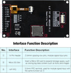 Hosyond 3.5 inch 320x480 IPS Capacitive Touch Screen LCD Module SPI Serial ST7796U Driver for Arduino R3/Mega2560