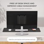 HumanCentric Universal Wall and VESA Mount, Adjustable Strap for Small Computers, UPS Units, Cable Boxes, Modems and Other Electronic Devices, Mounts on The Wall or Back of a Computer Monitor