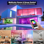 VANANCE 3" Smart Recessed Light 12Pack, Compatible with Alexa Google Home, WiFi & Bluetooth, RGBCW, 2700K~6500K CCT Selectable, Dimmeble, Multicolor, 3 Inch Remote Control Can-Killer LED Downlight