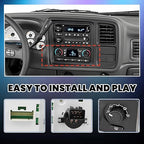 599-210XD Climate Control Module - Compatible with 2003-2009 Chevy Silverado/Avalanche/Suburban/Tahoe/Trailblazer, GMC Sierra/Yukon/Envoy, Cadillac Escalade