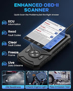MUCAR CDE900 OBD2 Scanner, Check Engine System Car Code Reader, Automotive Diagnostic Scan Tool with 4 Inches Touchscreen, Cover 106 Brands, FCA Autoauth, Wireless Update