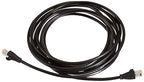 Amazon Basics RJ45 Cat 6 Ethernet Patch Cable, 1Gpbs Transfer Speed, Gold-Plated Connectors, 14 Foot for PC, TV, Tablet, Router, Printer, Black