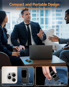 64GB Digital Voice Recorder with 2" Touchscreen & Bluetooth, 3072Kbps HD Dual Mic XIXITPY Audio Recording Device with Playback, Password, A-B Repeat, MP3 for Lectures, Meetings, Interviews