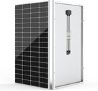 HQST 200W Solar Panel, 9BB Monocrystalline Solar Panels with 25% Efficiency, Grade A+ Cells, IP65 Rating for RV, Camper Van, Trailer, Marine, Home Rooftop, Off Grid
