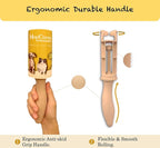 HapChron Extra Sticky Lint Roller Refills Only, Total 600 Easy Tear Sheets, Fits Most 3.9"-4" Standard Size Lint Roller with Inner Diameter at 1.5", Works Great On Pet Hair