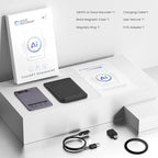 AI Voice Recorder, Note Pro Voice Recorder Transcribe & Summarize, AI Noise Cancellation Technology, Supports 152 Languages, 64GB Memory APP Control Audio Recorder for Lectures, Meetings, Calls