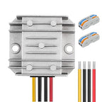 Voltage Regulator Reducer DC 8V ~ 40V to 12V 3A 36W Converter- DC 36V 24V 18V to 12V Step Down Up Converter Regulator Waterproof Module Transformer for Golf Cart Club Car
