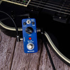 MOOER Solo distortion guitar pedal, high gain distortion, 3 modes, natural/tight/classic, True Bypass, with adjustable tone and volume.