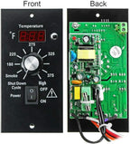 Digital Thermostat Controller, LED Display Temperature Control Panel Barbecue Grill Replacement Part, Replacement Thermostat Kit Parts Digital Pro Controller for All Traeger
