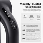 BOB AND BRAD D6 Ultra Massage Gun with Infrared Light, Deep Tissue Percussion Massager Gun with 16mm Amplitude, Professional Muscle Massager for Athletes, Electric Handheld Massager