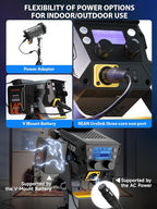 Video Light, COLBOR CL120R RGB 120W Continuous Lighting M/G Balance 2700~6500K CRI96+ Studio Light with Bowens Mount 13 Light Effects for Film Live, Video-Light-Studio-LED-Photography