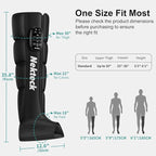 Nekteck Leg Compression Massager Recovery System, Cordless Foot and Leg Massager for Circulation and Pain Relief, Rechargeable Compression Boots with 6 Modes 4 Intensities, Legs Relaxation