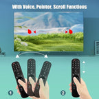 Magic Remote for LG Smart TV Remote Control,for LG TV Remotes AN-MR24GA/23GA/22GA/21GA with Pointer and Voice Function,Replacement for 2019-2024 UHD QNED NanoCell MiniLED OLED C4 C3 C2 C1 G4 Smart TVs