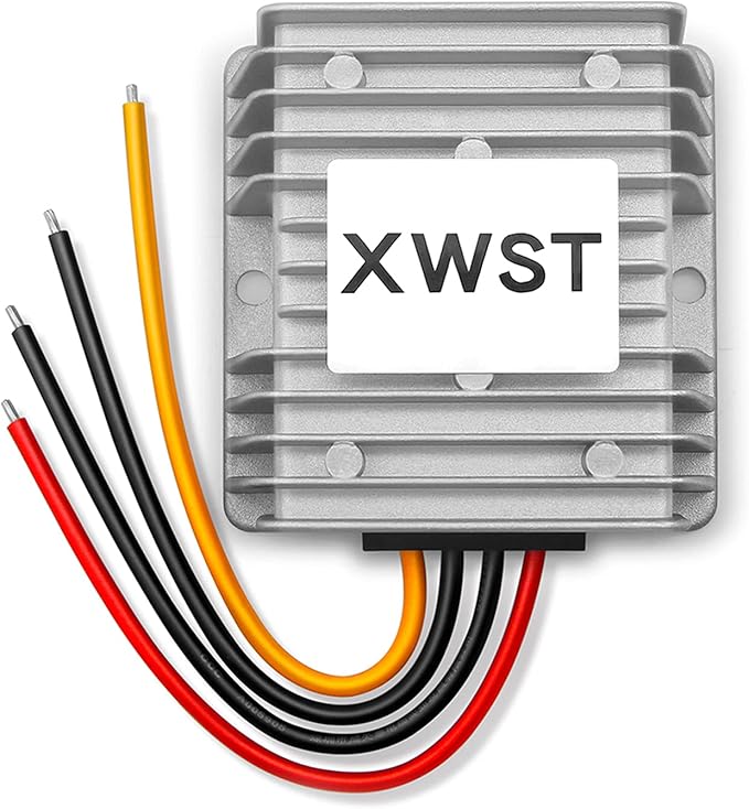 DC DC 12V to 13.8V 18A Step-up Module,Boost Converter 9V-13V to 13.8V Voltage Regulator,Waterproof Power Adapt 248W 13.8V Volt Transformer Module (12V to 13.8V 18A)