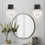 DIKAIDA Plug in Wall Sconces, 2 Pack Wall Lamp, Rustic Plug in Wall Light Sconces, Sconces Wall Lighting, E26 Modern Wall Light Fixtures
