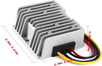 MGGi DC to DC Voltage Reducer 60V 72V Step Down to 12V 5A 60W, Waterproof Converter Regulator, Power Supply Module Buck Transformer, for Golf Cart, forklifts, Car