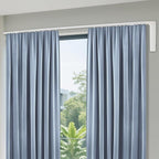 Lemoeyes Electric Curtain Track, Retractable Motorized Curtains Rod within 7.2ft, Automatic Curtain Opener with Smart/Manual Control, Smart Curtains System for I-Rrail and U-Rail (Within 7.2ft)