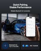 TOPDON TopScan Pro OBD2 Scanner Bluetooth, Bi-Directional Scan Tool for iPhone & Android with All System, 13+ Hot Reset Car Scanner, FCA AutoAuth, CAN-FD, AI Assistant, Upgraded TopScan Code Reader
