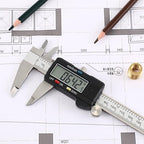 Simhevn Electronic Digital Caliper Measuring Tool, Stainless Steel Vernier Caliper Digital, Easy Switch from Inch Metric, LCD Screen,0-6inch/150mm Caliper Measuring Tool for DIY/3D Printing