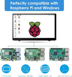 HAMTYSAN Raspberry Pi Screen 7 Inch HDMI Monitor 800x480 LCD Screen Display Mini Small Monitor for Raspberry Pi 4/3/2/Zero/B/B+ Win11/10/8/7 (Non-Touch), Driver Free
