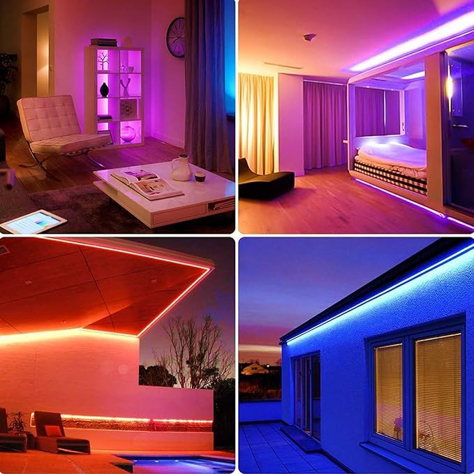 TUNICHX RGB SMD FCOB LED Strip 2.4 GHz WiFi Group Controller Alexa Google Home Smartphone APP Control Compatible with WR01RF LM096 FUT095 FUT096 B3 T3 Mi-Boxer/Mi-Light（RF Remote Does not Included