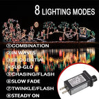 SIGANDG 30V 6W LED Transformer Replacement Class 2 Power LED Controller with 8 Modes Supply for Christmas String Light Inflatable Decorations IP44 Waterproof Low Voltage Transformer(2 Pcs)