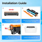 141A Toner Cartridge 4-Black with chip High Yield Replacement for HP 141A W1410A 141X W1410X Compatible with HP Laserjet Pro M110w MFP M140w M139 Printer Ink M110we M140we M139we Laser All-in-One Copy