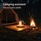 MKLK Camping Lantern, IPX4 Waterproof Touch Control LED Night Light, USB Rechargeable & Long Lasting Battery, Portable Hanging Tent Lamp for Outdoor Camping Hiking Backpacking, Pink