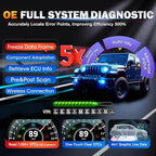 Autel Scanner MaxiCOM MK900BT, 2026 MK900-BT V2.0 Bidirectional Diagnostic Tool, 8in Up of MK900 MX900 MK808S MK808BT MX808S MK808Z, 3000+ Active Tests, 40+ Service, CAN-FD&DOIP, All System, FCA 11 OS
