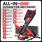 TopDiag P200 Power Circuit Probe Kit - Automotive Circuit Tester with 2024 Online Update, 9~30V Voltage Range, Multimeter, Relay Test, Fuel Injector Tester, Activating Component, Oscilloscope Mode