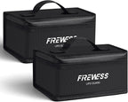 2 Pack Lipo Safe Bag Fireproof, lithium battery bag fireproof and Explosionproof, Lipo Battery Storage Guard Safe Pouch for Charge and Storage