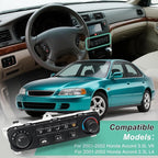 79600-S84-A21ZA A/C Control Panel Compatible with 2001-2002 Honda Accord 2.3L L4/3.0L V6 AC Climate Control Module, 79600S84A21ZA HVAC Control Panel Original Air Conditioning Control