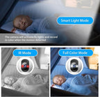 GUOANVISION 3MP Indoor Pan/Tilt Security Camera, 5G WiFi 360° Rotating Home Cameras for Baby Monitor/Pet Camera, Auto-Focus&Zoom,Motion Detection,2-Way Audio,Siren,Color Night Vision,Cloud&SD Card