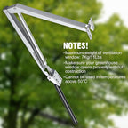 CHANGE MOORE Auto Vent Opener 2Pack Automatic Greenhouse Window Opener, Roof Vent Opener Auto Vent Kit, Sensitive Gardening Tools Automatic Greenhouses Supplies (Single Spring Up to 33lbs)