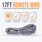 Elite Audio Premium 4 Gauge CCA Amplifier Installation Wiring Amp Kit, 2000 watt High-Power Wiring with Triple Shielded RCA’s and ANL Fuse Holder - EA-PRMK2 Amp Install Kit
