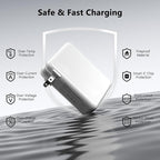 Mac Book Pro Charger - 280W, 2-Ports 140W USB C Fast Laptop Charger, Compatible with Mac Book Pro/Air 16 15 14 13 inch, M1 M2 M3 M4 Series and All USB C Device, with 6.6FT Type C & Magnetic 3 Cable