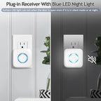 Door Chime, Satisure Door Sensor Chime When Door Opens, Door Entry Alarm for Business/Home/Office/Store with 600 FT Range 58 Chimes 5 Volume Levels LED Indicator (2 Receivers & 3 Sensors)