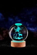 sea Turtle Crystal Ball Lamp,Lifelike 3D Turtle Night Light,16 Colors Changing Light,Dimmable Remote Control, Underwater World lamp Gift (sea Turtle)
