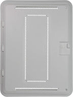 Legrand - OnQ 20 Inch Media Enclosure, Wifi Electrical Box, Cable Management Box for Distribution of Networking Service, Recessed Media Box Lets Signal Through, White, ENP2050-NA